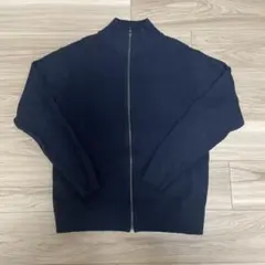無印良品 ドライバーズニット ネイビー M