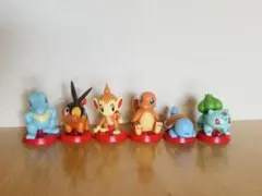 ポケットモンスター 旅立ちの3匹 チョコエッグ 6体セット