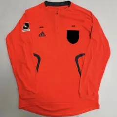 Jリーグ アディダス adidas レフェリーウェア 蛍光オレンジ O サッカー
