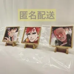 NARUTO 【奈良シカマル 我愛羅 ロックリー 】3Dレリーフスタンド