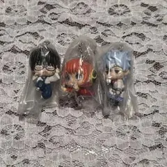 銀魂 つまんでつなげてマスコット 3点セット