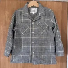GLOBAL WORK 長袖チェックシャツ Mサイズ