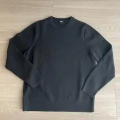 ウォッシャブルミラノリブクルーネックセーター ニット