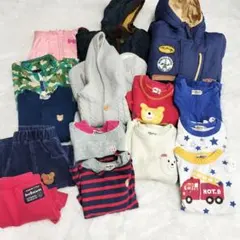 ホットビスケッツ ミキハウス 子ども服 まとめ売り 90 100 110