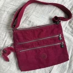 美品☆キプリング/KIPLING/多機能ショルダーバッグ/ゴリラチャームのサムネイル