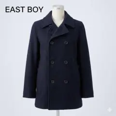 イーストボーイ ウールピーコート 黒 M トラッド 学生 定番 通学 通勤