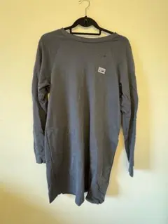 Patagonia グレー 長袖 ロングワンピース