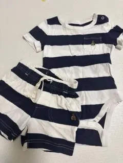 baby GAP ボーダー セットアップ