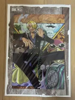 ワンピース DVD特典 クリアカード サンジ①