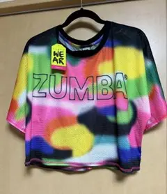 ZUMBA メッシュ トップス カラフルTシャツのサムネイル