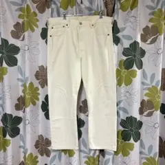 ★フォロー割有り Levi’s 501 オフホワイト デニム W33 メキシコ製
