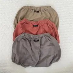 【Konnyコニー】かぼちゃパンツ12M　3点セット