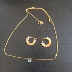 ルカヨナハ ruca yonaha ネックレス ピアス セット - メルカリ