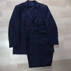 CANONICO　ネイビー ストライブ　ＡＢ６　ブルックスブラザーズ