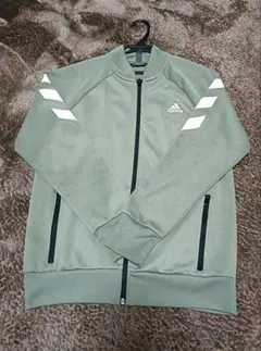 アディダス　160cm ジャージ　オリーブ　カーキ　長袖