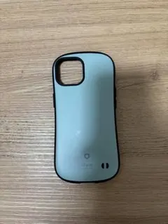 iPhone15用 iFace くすみグリーン