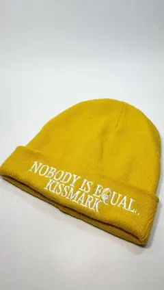 KISSMARK イエロー ビーニー