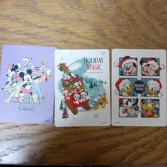 店舗限定　長町　クリスマス限定　ディズニーストアー　じゃんけんカード