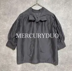MERCURYDUO｜マーキュリーデュオ｜2WAYリボンパワショルブラウス
