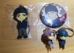 名探偵コナン 赤井秀一 沖矢昴 缶バッジ ラバーストラップ キーホルダー