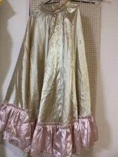【新品未使用】宝塚娘役　お稽古スカート お稽古スカート ロング 娘役 宝塚