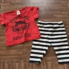 HYSTERIC DEVILKIN Tシャツとレギンスセット