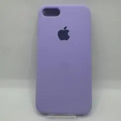 iPhoneSE2 SE3 8 7 シリコンケース パープル ラベンダー 非純正