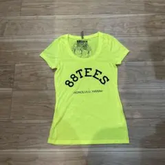 88TEES 蛍光イエロー Tシャツ S