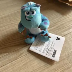 ディズニー　モンスターズ・インク　サリー　ぬいぐるみ　キーホルダー　ストラップ