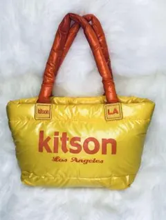 Kitson LA キットソン ロサンゼルス トートバッグ 黄色 オレンジ