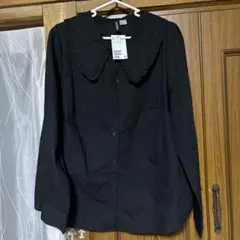 H＆M 襟付き長袖ブラウスL