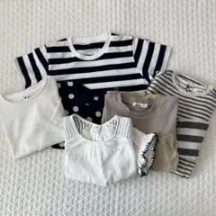 子ども服　女の子　トップスセット 120cm￼