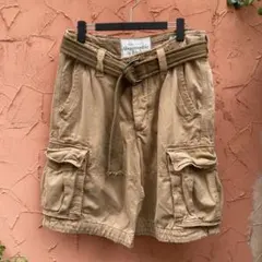 幻新品上陸前旗艦店高級全盛期Abercrombie&Fitch 6ポケットカーゴのサムネイル