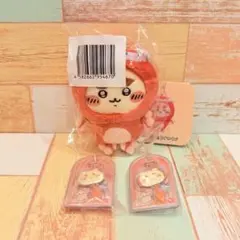 ちいかわ ★ たこイカくじ マスコット・ロリポップチョコチャーム/シーサー ③点