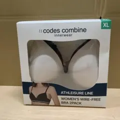 codes combine ワイヤレスブラ　2パック　XLのサムネイル