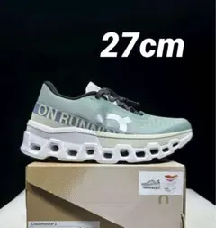 新品未使用 ON Cloudmonster 2 スニーカー ホワイト 27cm On Cloudmonster 2 PAF 1 M Seedling | White（オン クラウド