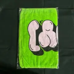 [Alexandros]PUFFER LOGO TOWEL GREEN 2023