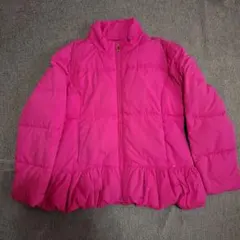 RALPH LAUREN フリルダウンコート 160 ピンク