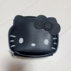 サンリオ ハローキティ✕BRILMY ミニポーチ コスメポーチ ブラック