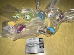 ピクサーキャラクター ファッションリング ロイヤルクリア ガチャ 9種コンプ