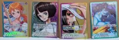 ア*ロ様 ナミリーパラ、他3枚(リム、ロビン、ジンベエ )4枚セット