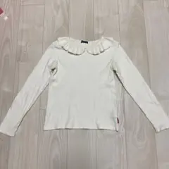 ムージョンジョン　フリル長袖カットソー　140