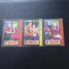 ドラゴンボール　ココット　人造人間１８号　セクシーカード　３枚セット