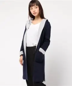 本日限定値下げ　ダブルフェイスロングカーディガン