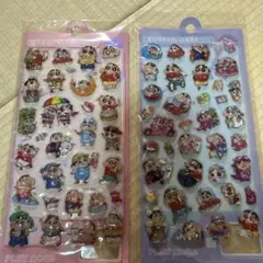 しんちゃん　シール　ボンボンドロップシール　ウォーターシール　2枚