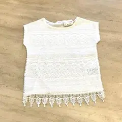 新品未使用　レース　ベビー　キッズ　Tシャツ　ブラウス　フォーマル