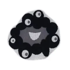 【新品】ミャクミャク！ミニタオル 黒いキャラクター デザイン