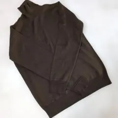 定価7920円未使用ナノユニバースタスマニアウール混 タートルネックニット長袖S