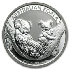 オーストラリアン・クーカバラ 2011 1oz 銀貨 - メルカリ