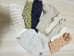 最終価格です‼️保育園着 女の子 80-95cm 上下9点セット